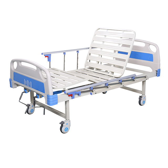 2 Crank Hospital Bed ABS Single Headboard CZ2-B 3 2 Crank Hospital Bed ABS Single Headboard CZ2-B (7)