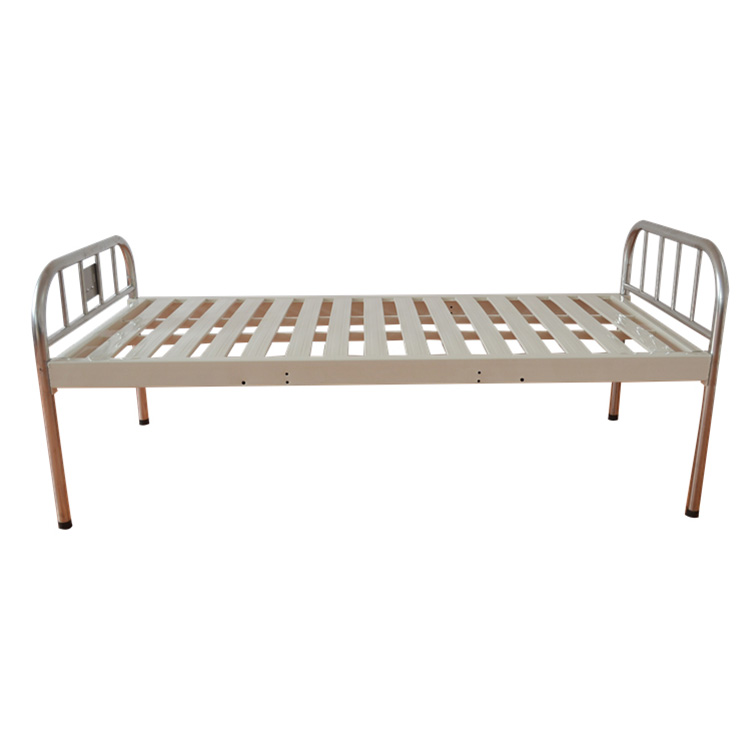 Flat Hospital Bed Stainless Steel Headboard CZF-02 (2)