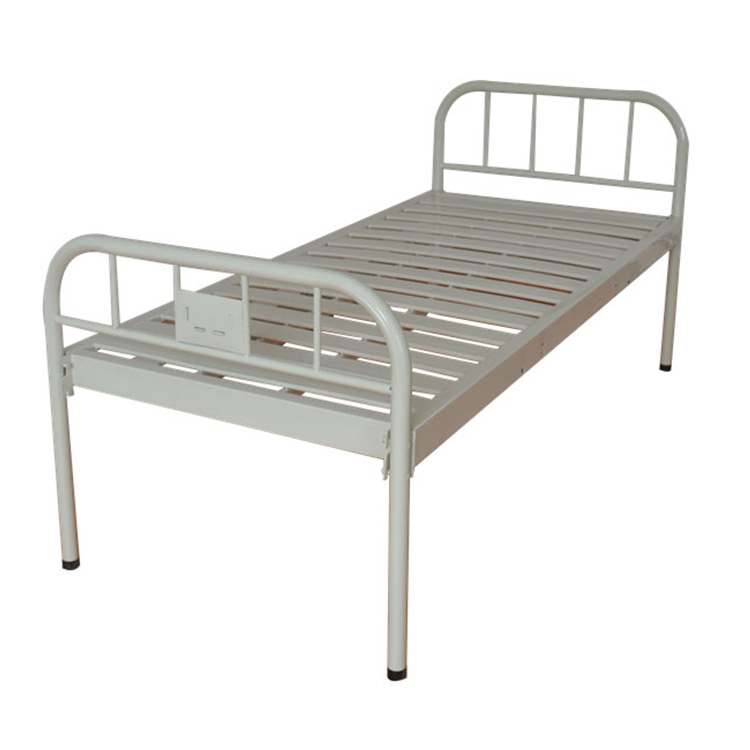Flat Hospital Bed with Steel Headboard CZF-03 3 Flat Hospital Bed with Steel Headboard CZF-03 (2)