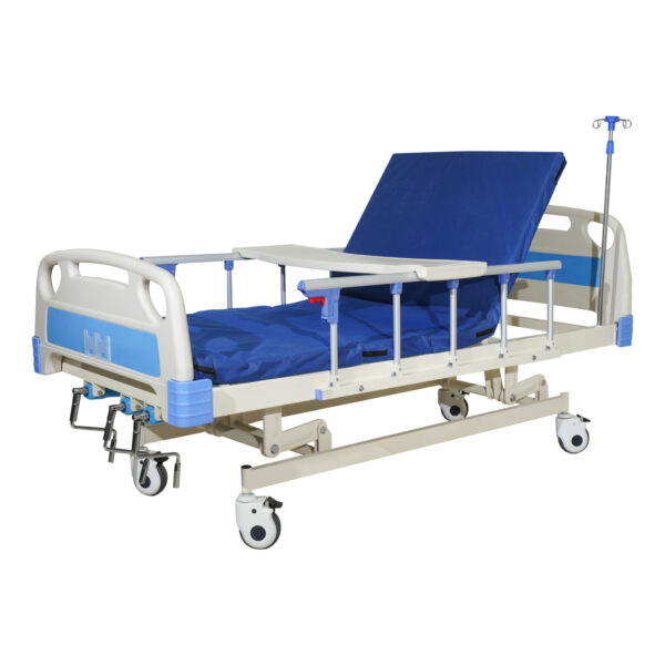 Hand Crank 3 Function Hospital Bed ABS Double Board CZ3-A (5) Hand Crank 3 Function Hospital Bed ABS Double Board CZ3-A (5)