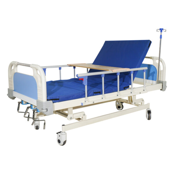 Hand Crank 3 Function Hospital Bed Double Board CZ3-B (5) Hand Crank 3 Function Hospital Bed Double Board CZ3-B (5)