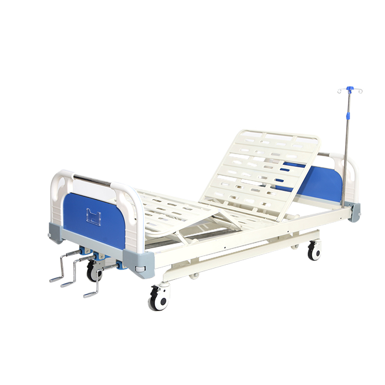 Hand Crank 3 Function Hospital Bed Double Board CZ3-B (8)
