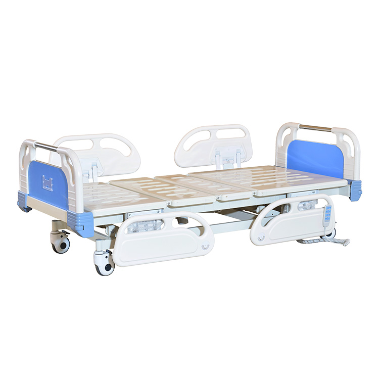 Hand Crank 3 Function Hospital Bed Double Whole Board CZ2-B (13)