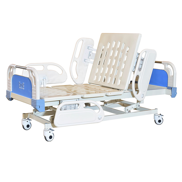 Hand Crank 3 Function Hospital Bed Double Whole Board CZ2-B (5)