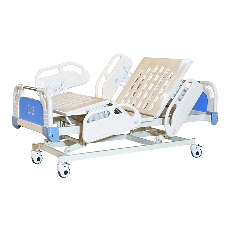 Hand Crank 3 Function Hospital Bed Double Whole Board CZ2-B (6)