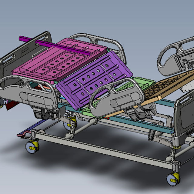 Hospital Bed Customization Case OEM ODM Design 4