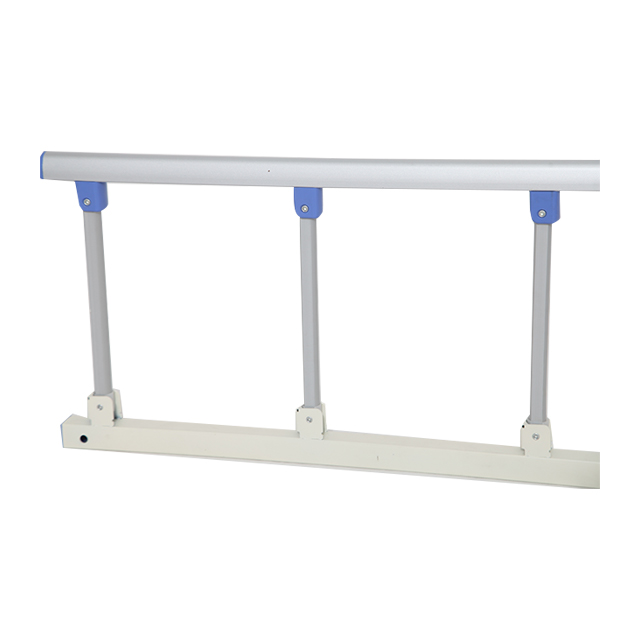 Hospital Bed Side Rail 4 Bars Aluminum Column (3)