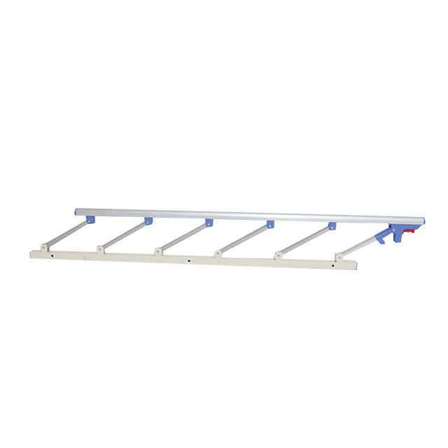 Hospital Bed Side Rail 6 Bars Aluminum (5)
