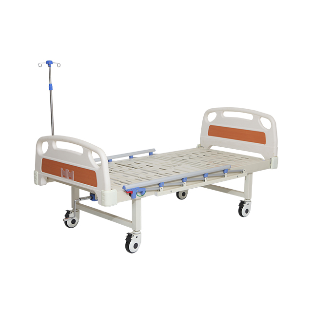 Single Crank Hospital Bed ABS Double Headboard CZ1-A (5)