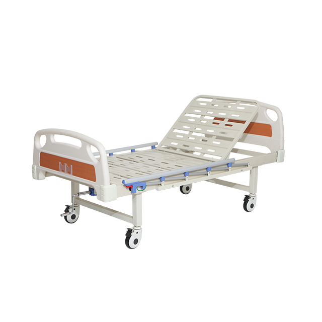 Single Crank Hospital Bed ABS Double Headboard CZ1-A (6)